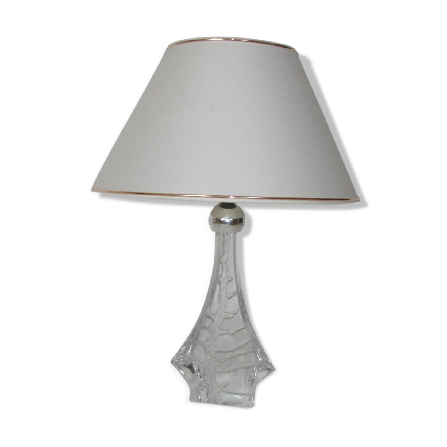 Daum Nancy lamp, France 1970s