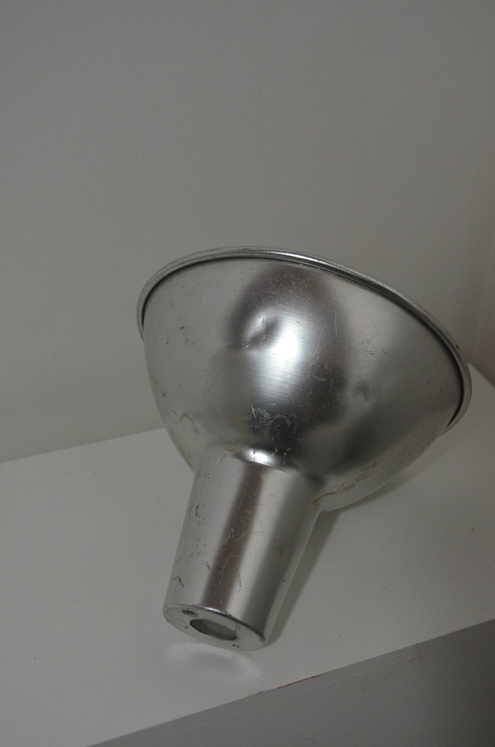 Industrial metal lampshade