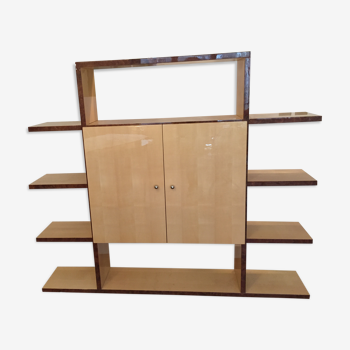 Sycamore time wooden bookcase shelf Deco