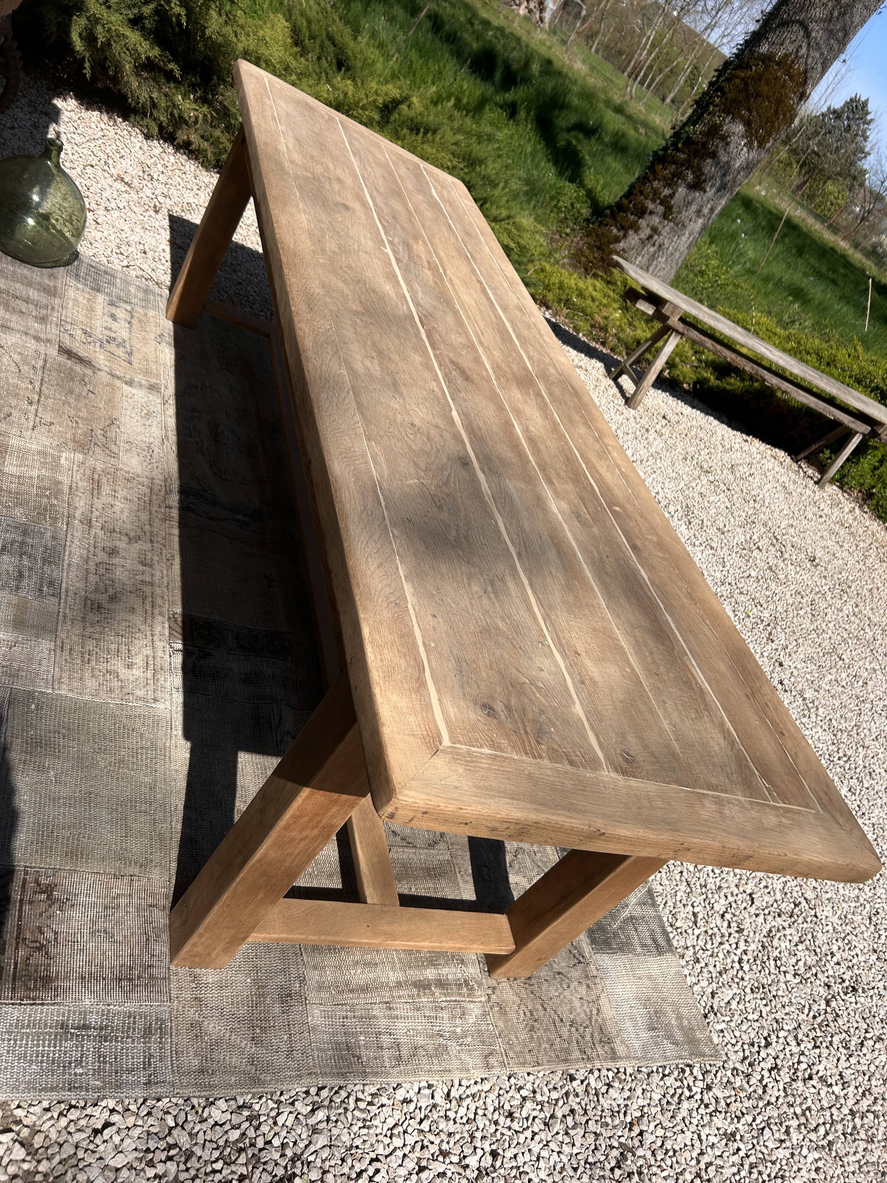 250cm renovated farmhouse table