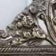 Mirror in repoussé brass, louis xiv style, napoleon iii era – xixth