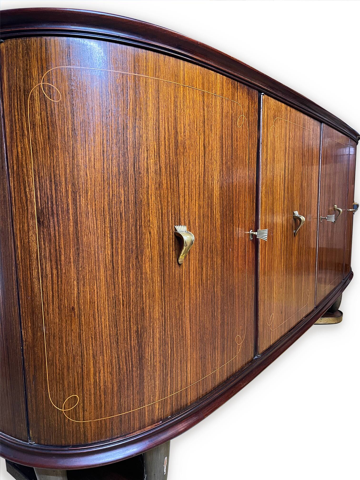 Buffet vintage, dans le style de Paolo Buffa, 1950