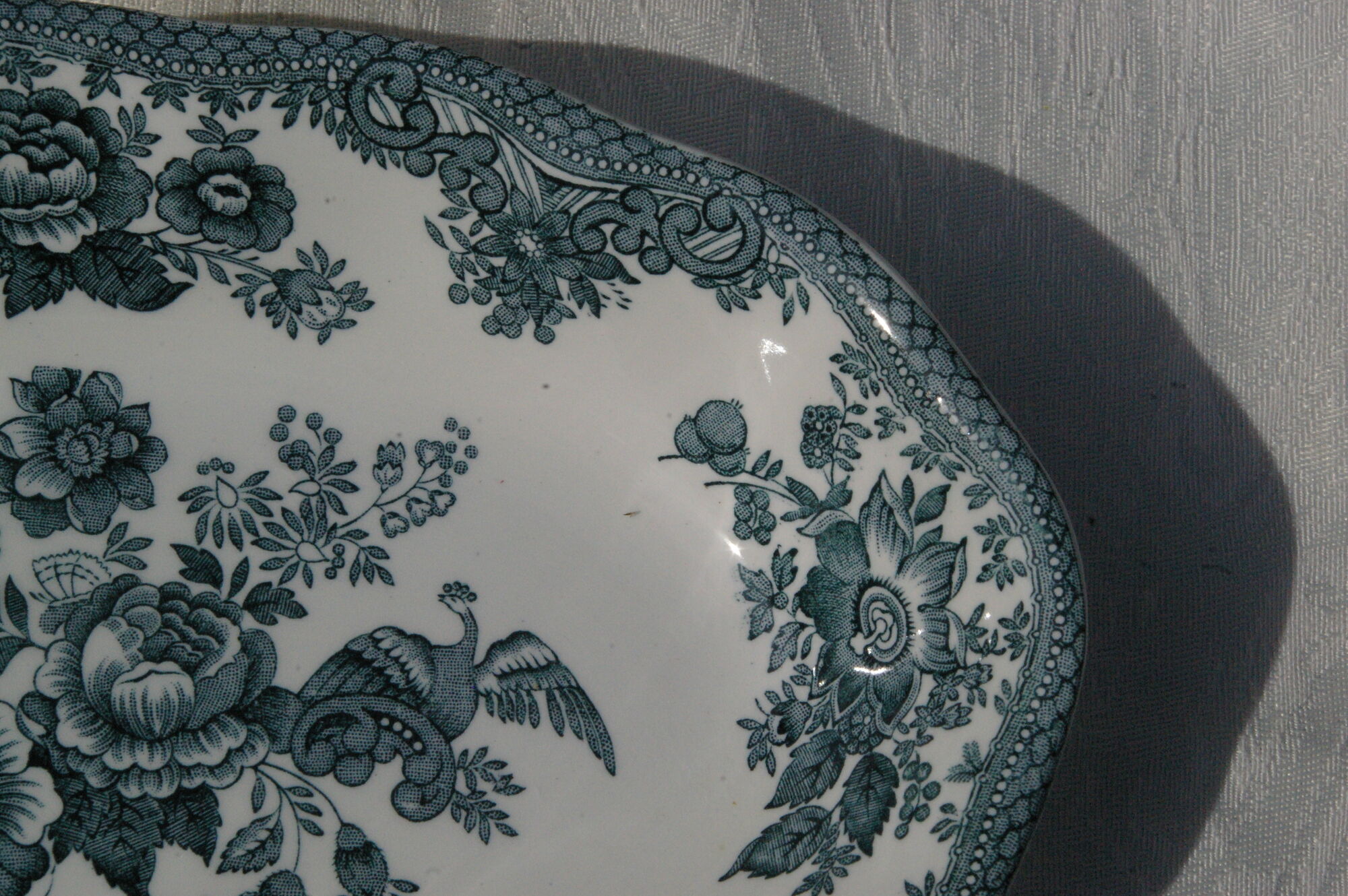 2 Raviers - Enoch Wedgwood (Tunstall) Ltd - Asiatic Pheasants Blue