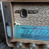 Old vintage radio set