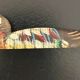 6 duck knife holders in lacquered wood