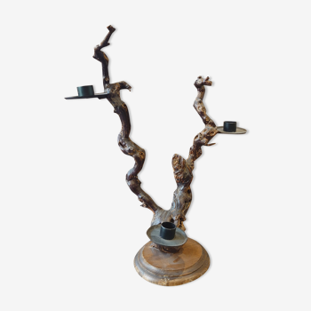 Vine candle holder