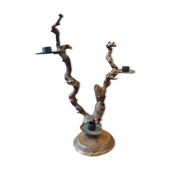 Vine candle holder