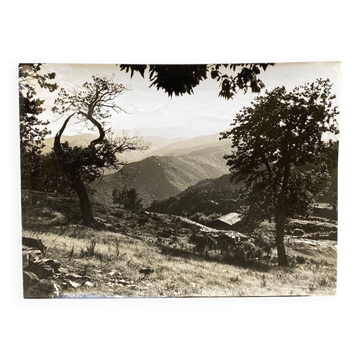 Silver gelatin photograph, Petite Bergerie Montagnes, Bernard Darot, 20th century