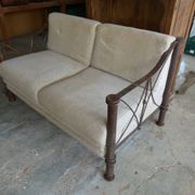 Wrought iron sofa