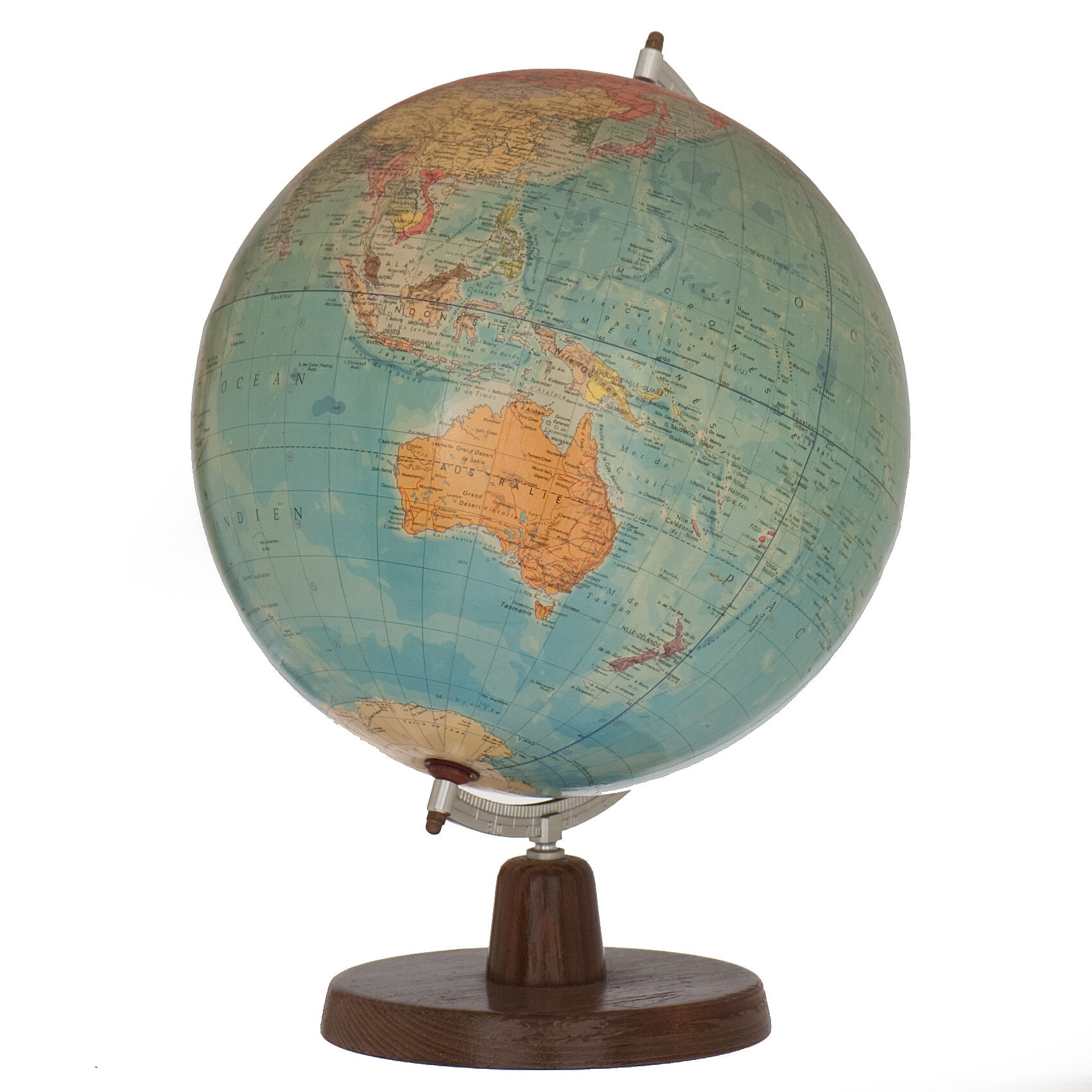 Vintage school globe