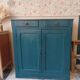 Blue Parisian buffet