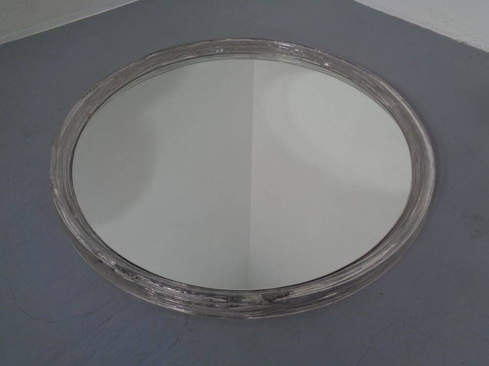 Large acrylic glass mirror, 1970s