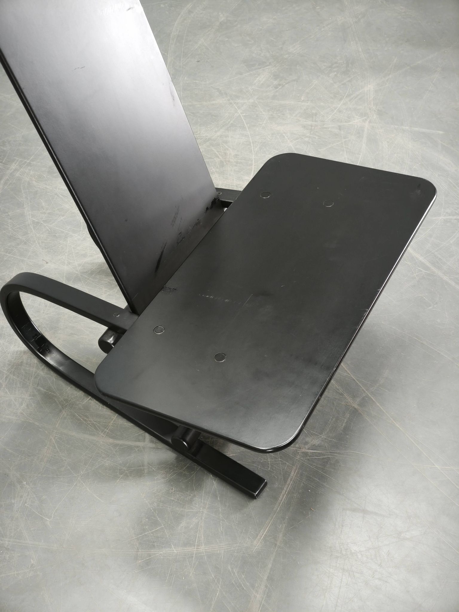 Chaise postmoderne par Andreas Hansen pour Hyllinge Møbler, Danemark, années 1980.