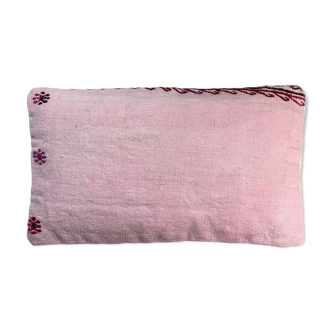 Housse de coussin turque vintage faite à la main, 30 x 50 cm