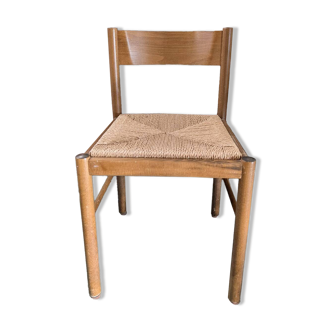 Wooden and rope chair