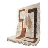 Large Azilal wool rug, 200 x 300 cm