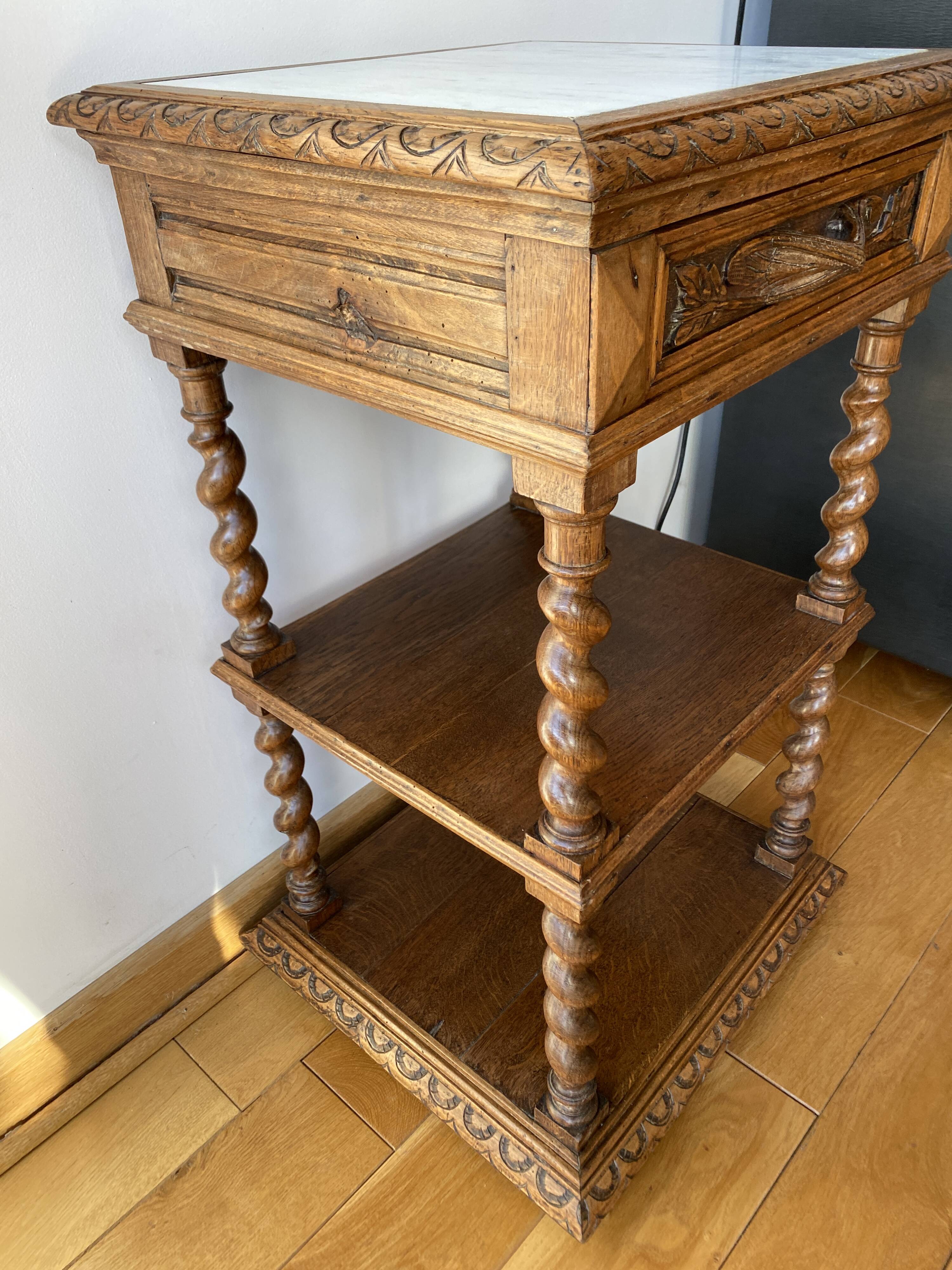 Small old Louis XIII style service