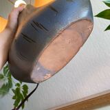 Vintage handcrafted stoneware lamp
