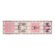 1970s Human Motif Turkish Vintage Oushak Handmade Wool Runner 92x327