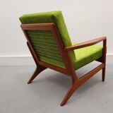 Vintage Danish Design Teak Lounge Chair, 1970s