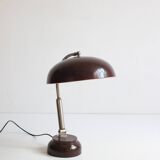 Metal Desk Lamp With Ring Light by Hala, the Netherlands 1950S