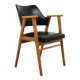 Vintage chair with skai armrests