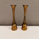 A set of beautiful candlesticks in solid brass.