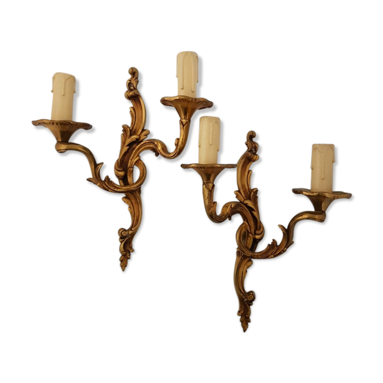 Bronze wall lamps shabby chic
