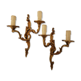 Bronze wall lamps shabby chic