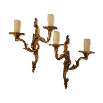 Bronze wall lamps shabby chic