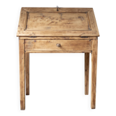 Vintage secretary desk made of solid wood.