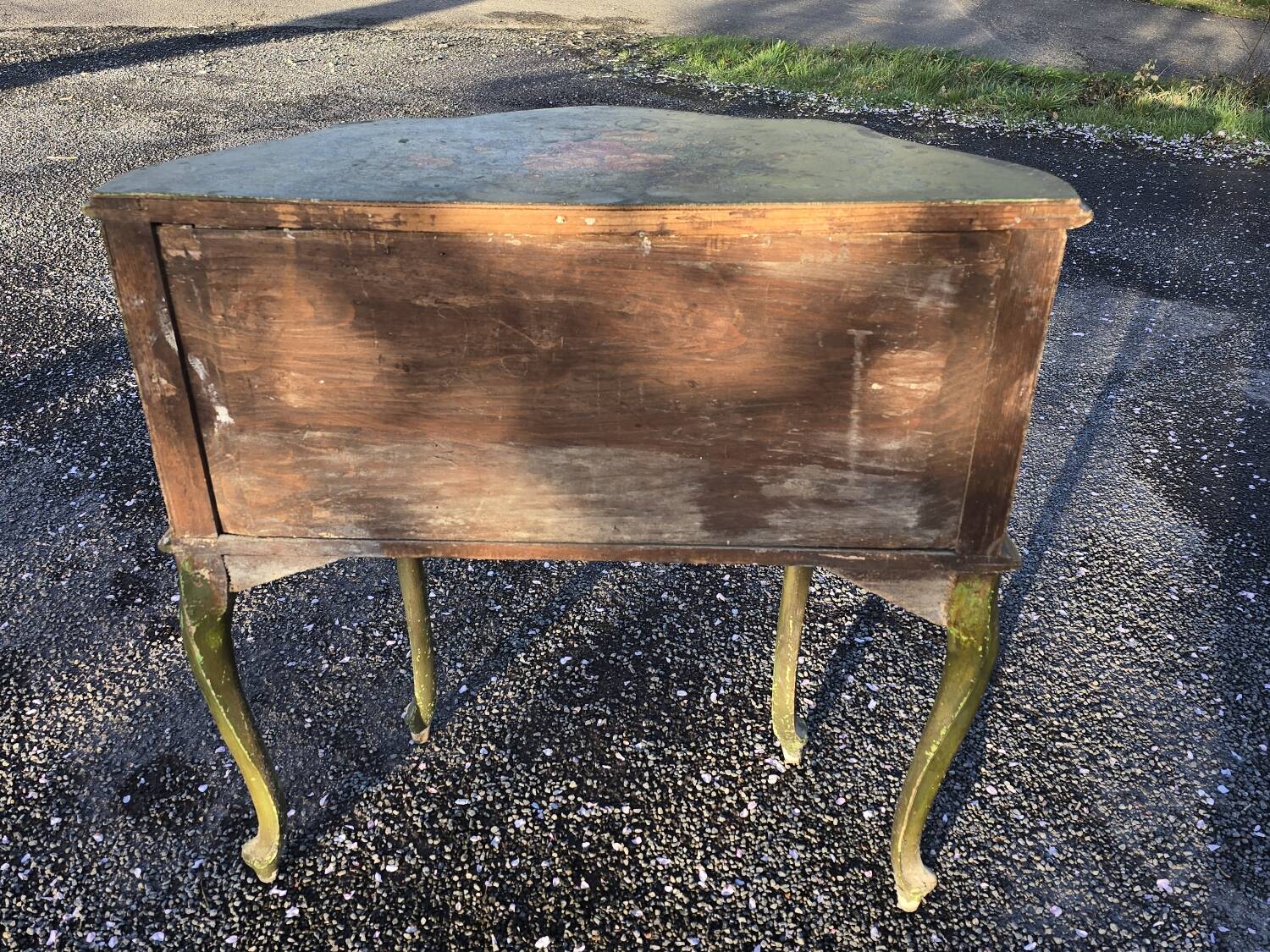 Antique vintage painted chest of drawers