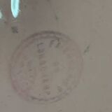 Plat faïence Longchamps