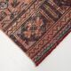 3x11 Dark Salmon Turkish Runner Rug, 85x336Cm SK 5476