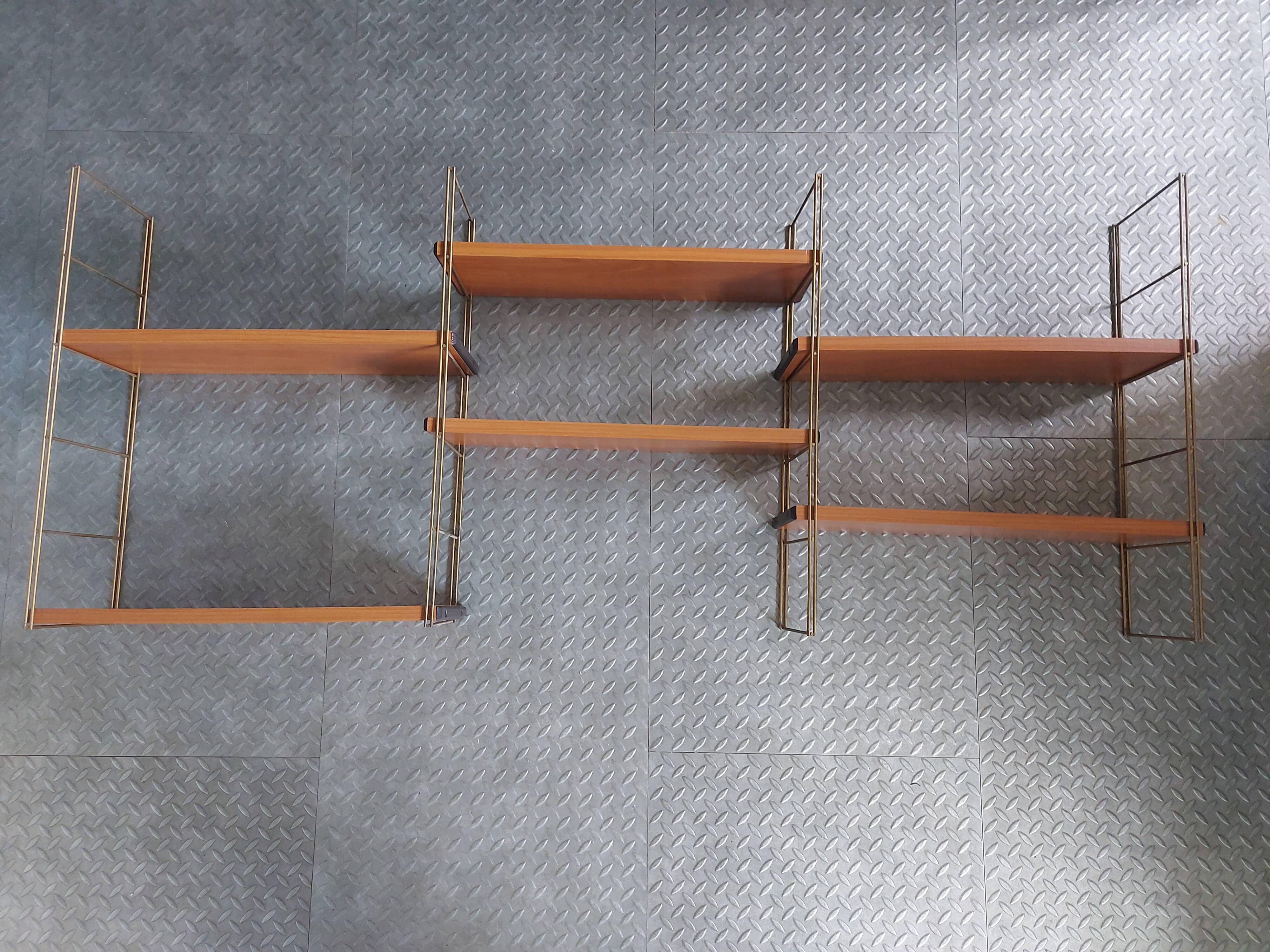 Vintage modular shelves
