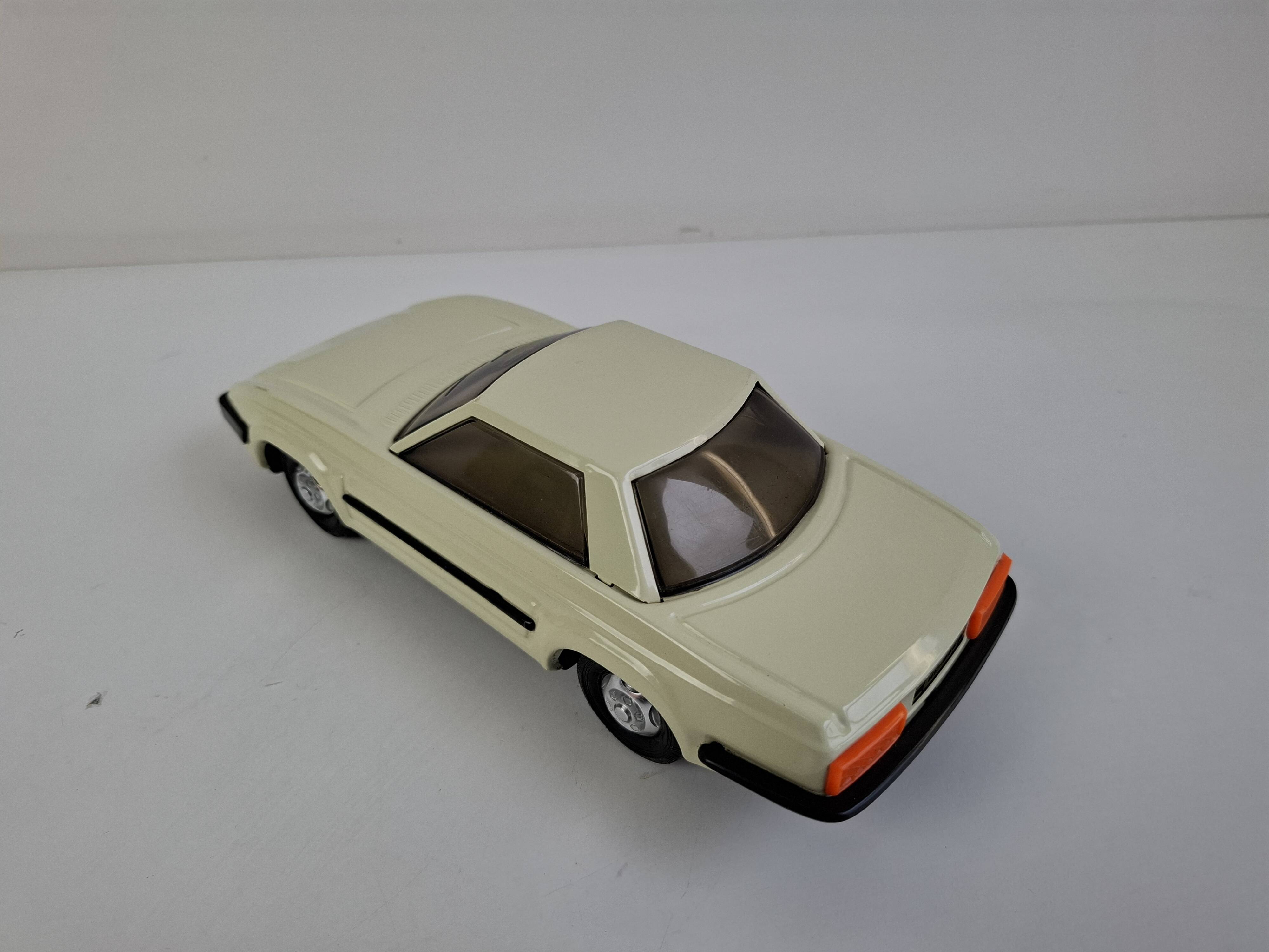 1970s Czechoslovak ITES IGRA Norma Tin Friction Toy Car Mid Century Modern