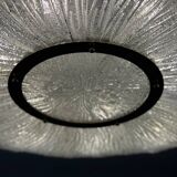 Important lustre en verre et laiton, Venini vers 1960, une paire disponible