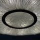 Important lustre en verre et laiton, Venini vers 1960, une paire disponible