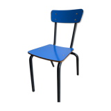 Formica vintage kindergarten chair 70s