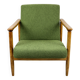 Light Green Boucle GFM-142 Armchair attributed to Edmund Homa, 1970s