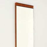 Scandinavian teak mirror 1960