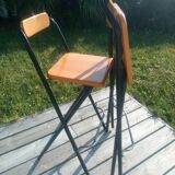 Industrial foldable stool