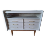 Compass foot chest of drawers