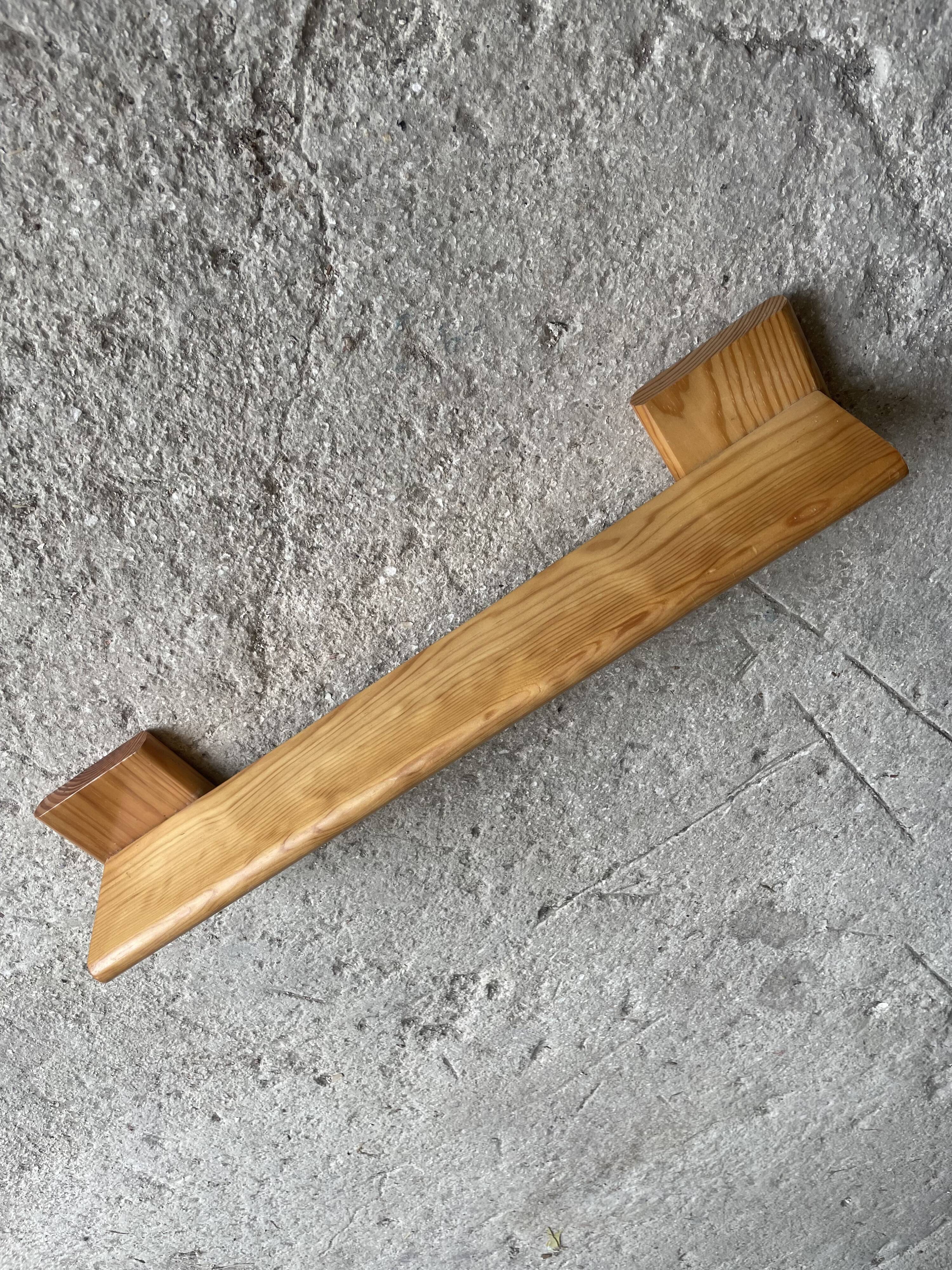 Old pine wall shelf