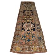 Tapis turc antique, 326 x 96 cm