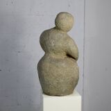 Imitation stone resin sculpture, circa 1960