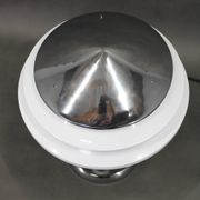 Mid-Century Chrome Table Lamp by Zukov, 1970s