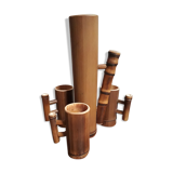 Carafe and bamboo glasses 1970