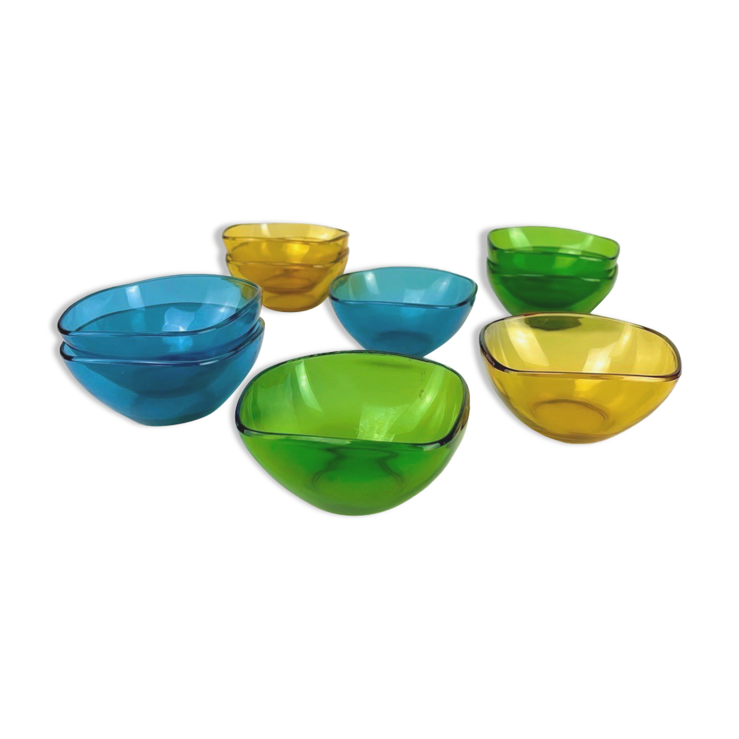 Vereco transparent glass cups