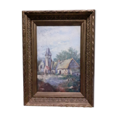 Old framed table